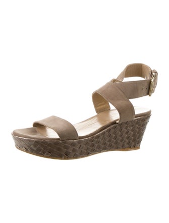 Stuart Weitzman Suede Espadrilles