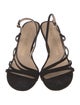 Stuart Weitzman Suede Slingback Sandals