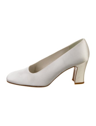 Stuart Weitzman Satin Pumps