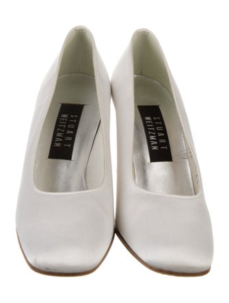 Stuart Weitzman Satin Pumps