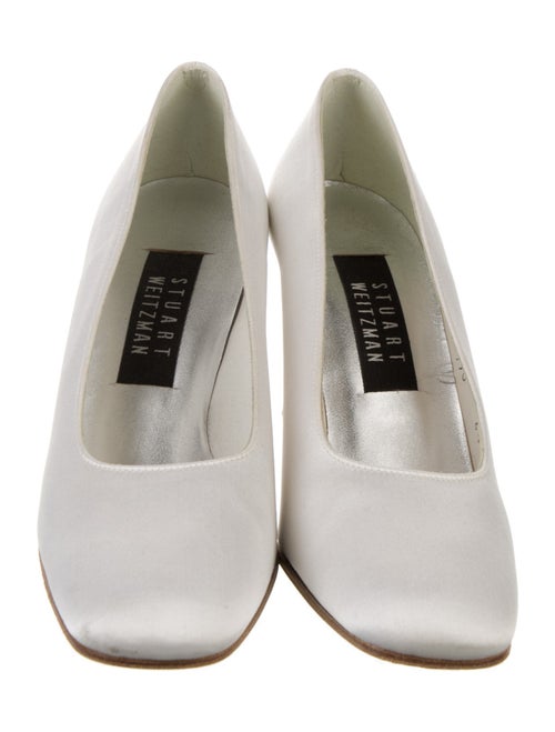 Stuart Weitzman Satin Pumps