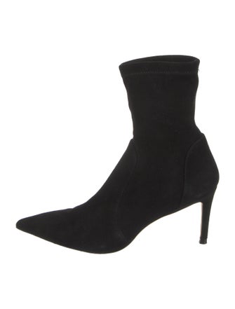 Stuart Weitzman Suede Sock Boots