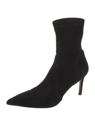 Stuart Weitzman Suede Sock Boots