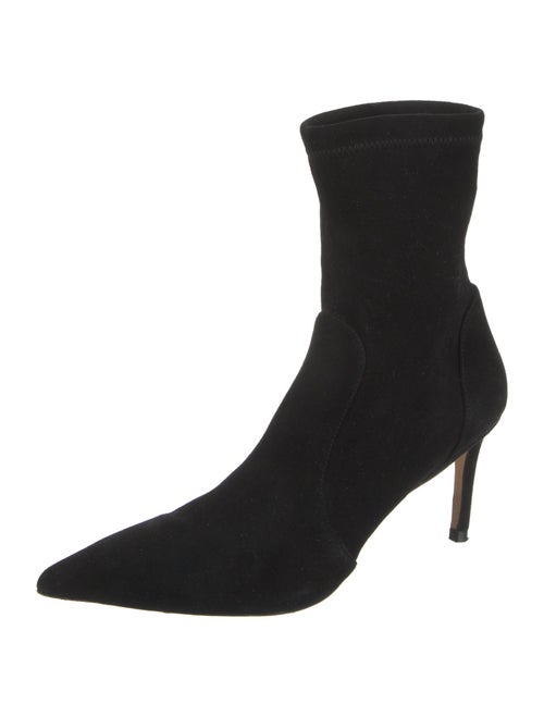 Stuart Weitzman Suede Sock Boots