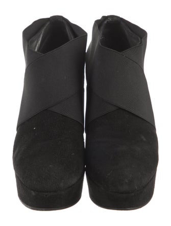 Stuart Weitzman Suede Mules