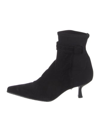 Stuart Weitzman Suede Sock Boots
