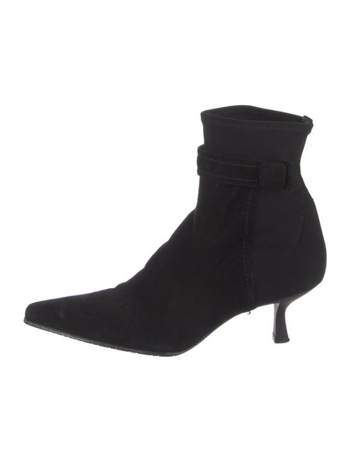 Stuart Weitzman Suede Sock Boots