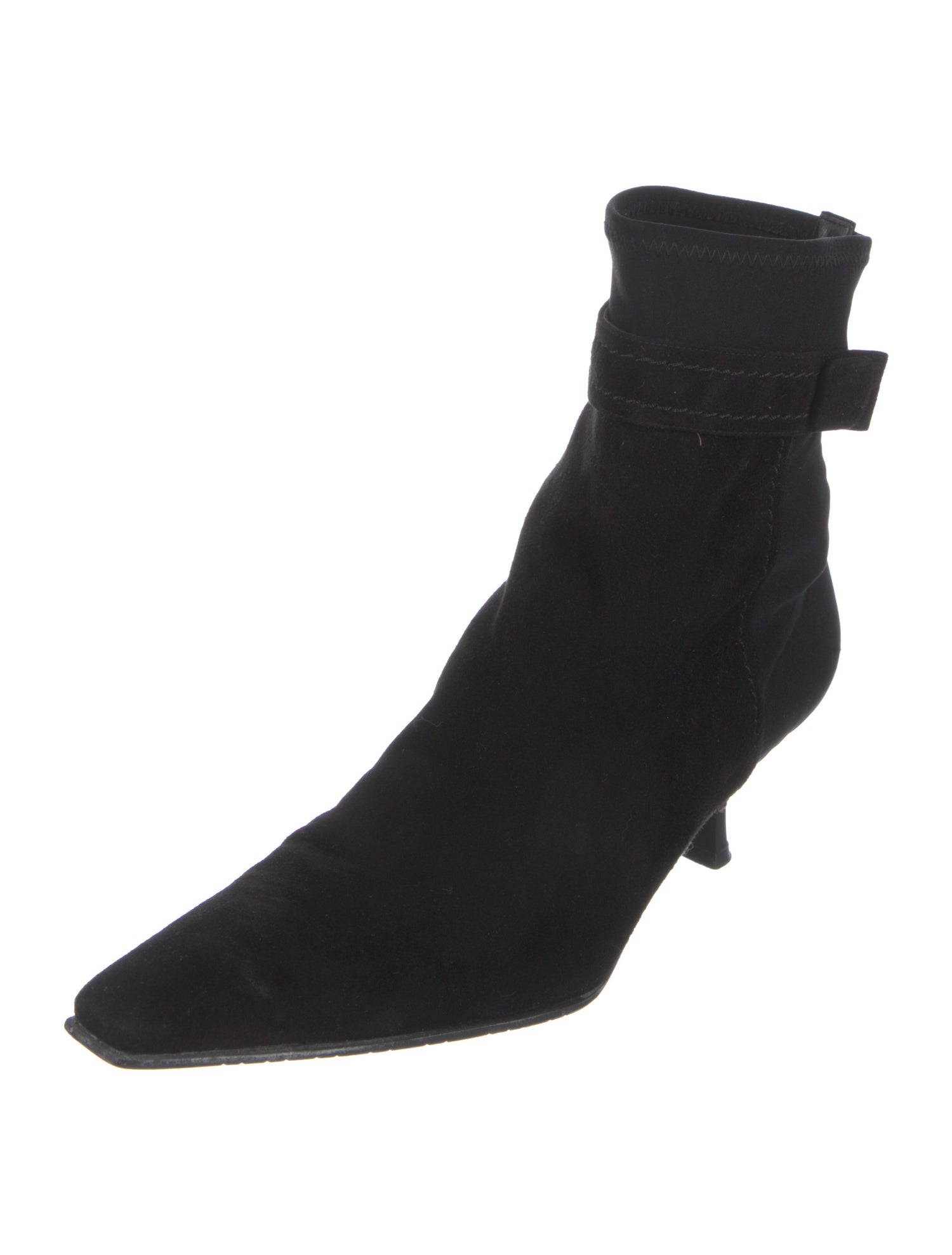 Stuart Weitzman Suede Sock Boots