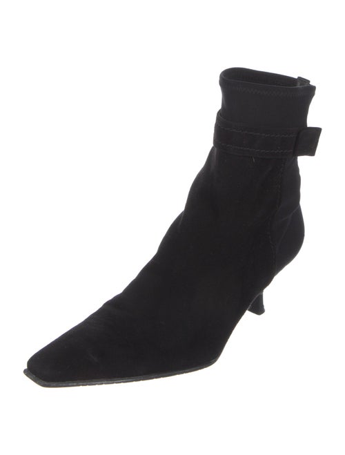 Stuart Weitzman Suede Sock Boots