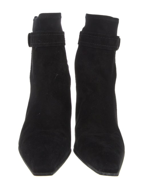Stuart Weitzman Suede Sock Boots