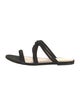 Stuart Weitzman Suede Slides