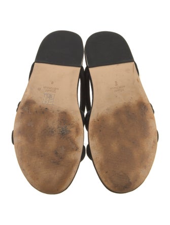 Stuart Weitzman Suede Slides