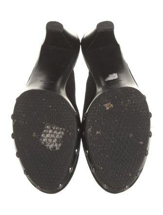 Stuart Weitzman Suede Mules