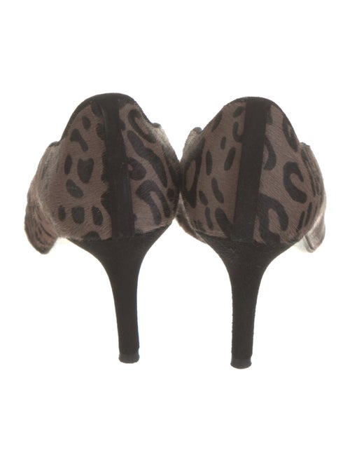 Stuart Weitzman Ponyhair Animal Print Pumps
