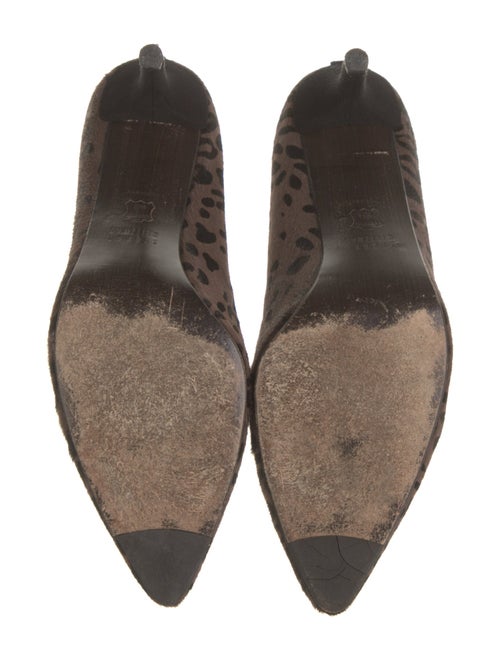 Stuart Weitzman Ponyhair Animal Print Pumps