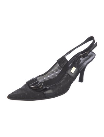 Stuart Weitzman Mesh Slingback Pumps