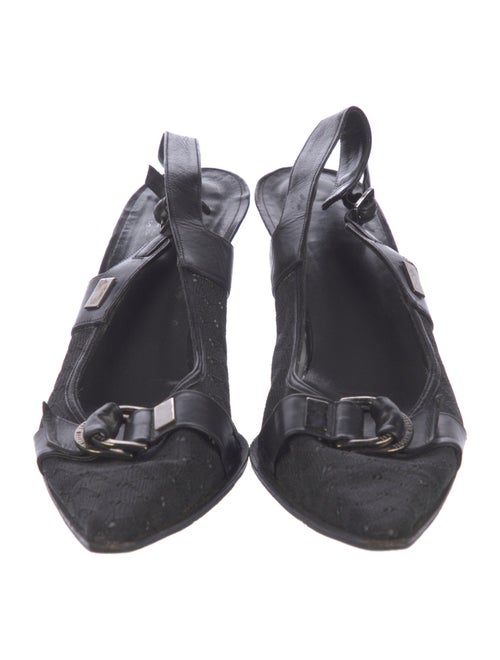 Stuart Weitzman Mesh Slingback Pumps