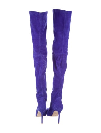 Stuart Weitzman Suede Sock Boots