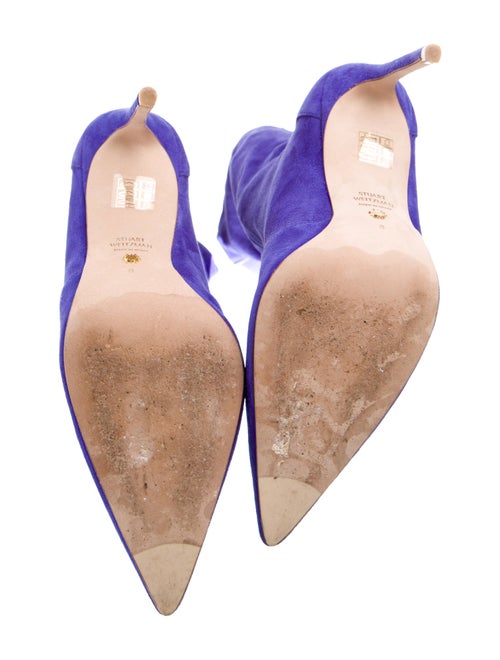 Stuart Weitzman Suede Sock Boots
