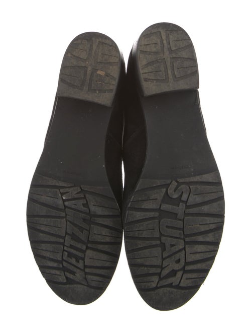Stuart Weitzman Suede Lace-Up Boots