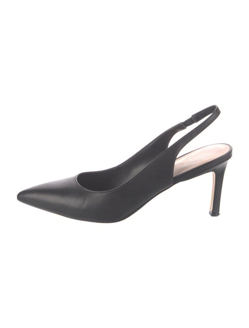 Stuart Weitzman Leather Slingback Pumps