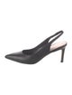 Stuart Weitzman Leather Slingback Pumps