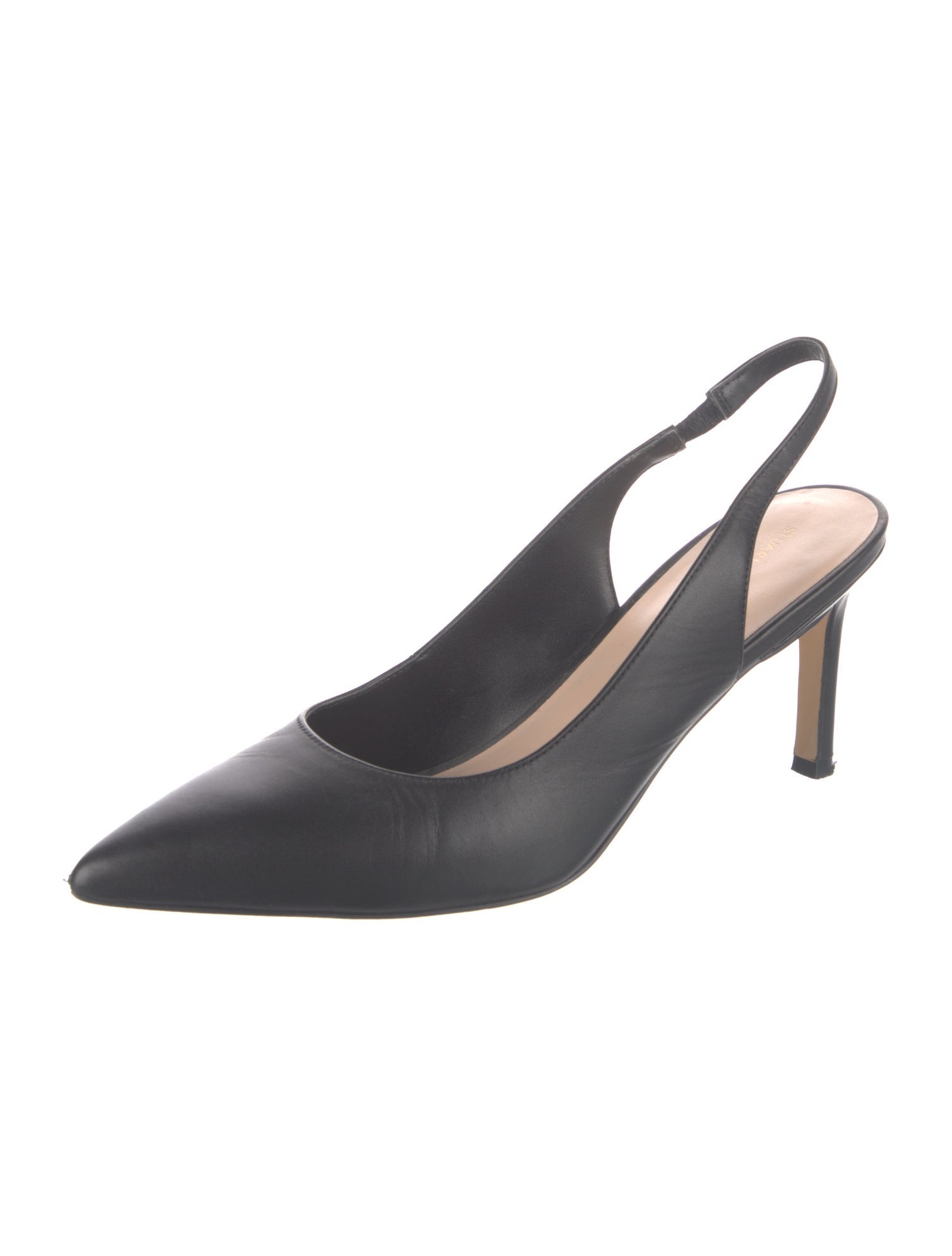 Stuart Weitzman Leather Slingback Pumps