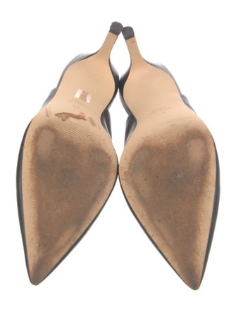 Stuart Weitzman Leather Slingback Pumps