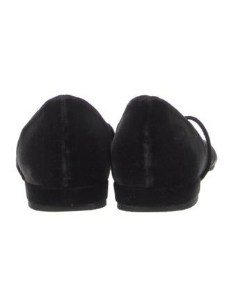 Stuart Weitzman Suede D'Orsay Flats