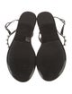 Stuart Weitzman Rubber T-Strap Sandals