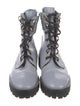 Stuart Weitzman Leather Combat Boots