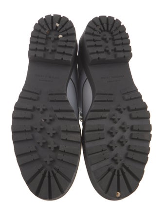 Stuart Weitzman Leather Combat Boots