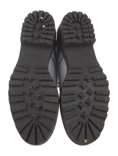 Stuart Weitzman Leather Combat Boots