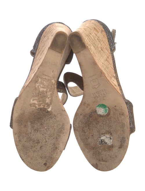 Stuart Weitzman Glitter Sandals