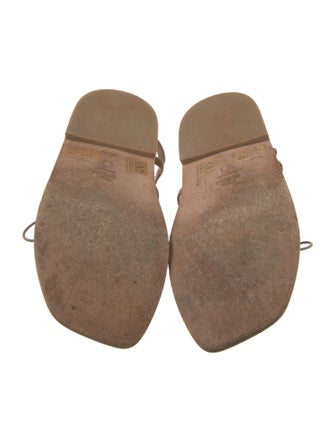 Stuart Weitzman Suede Gladiator Sandals