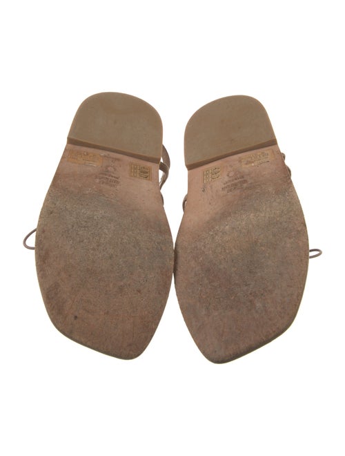 Stuart Weitzman Suede Gladiator Sandals