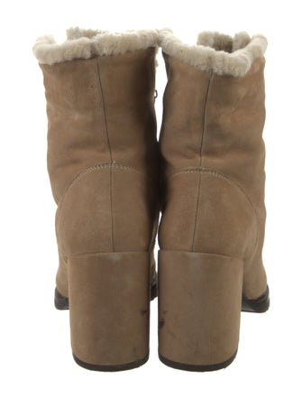 Stuart Weitzman Suede Lace-Up Boots