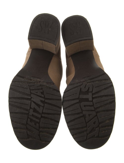 Stuart Weitzman Suede Lace-Up Boots