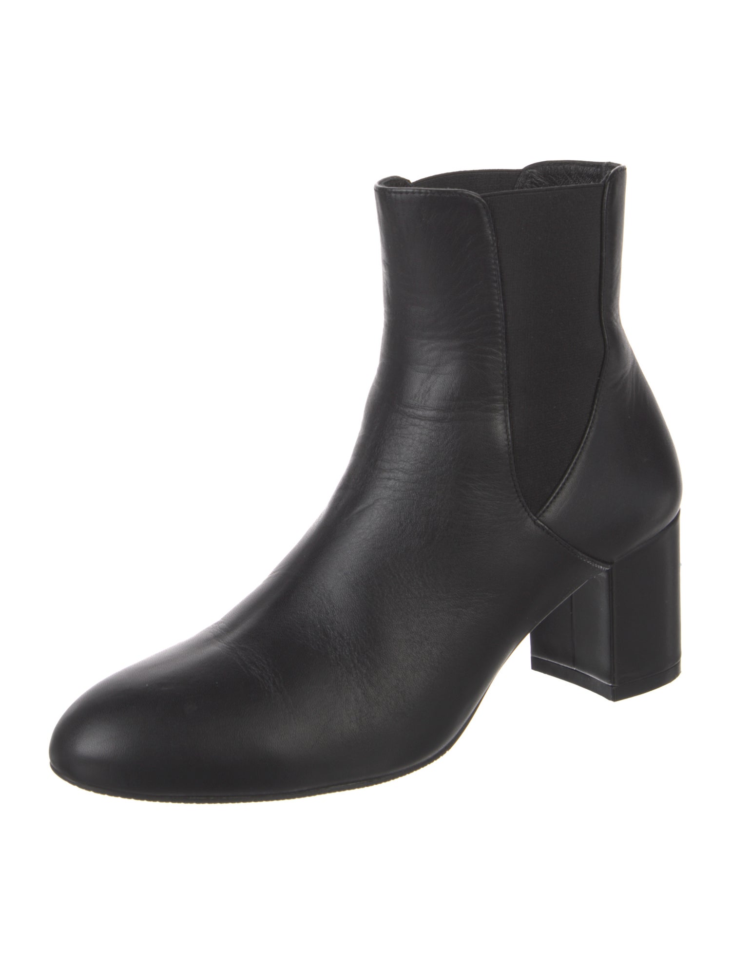 Stuart Weitzman Leather Chelsea Boots