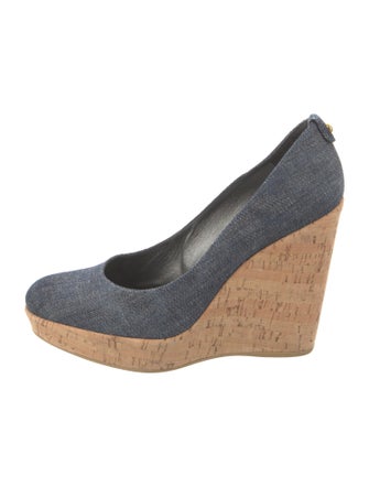 Stuart Weitzman Denim Pumps