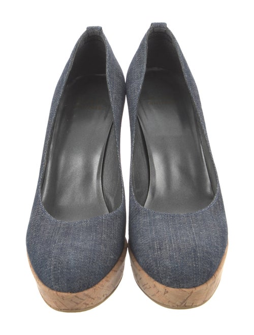 Stuart Weitzman Denim Pumps