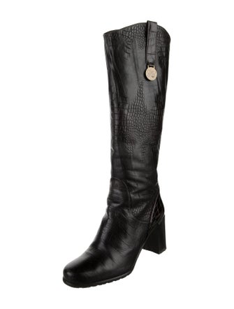 Stuart Weitzman Leather Riding Boots