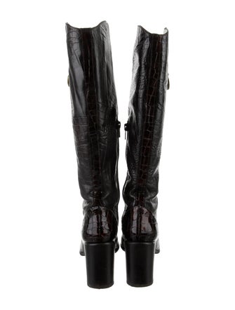 Stuart Weitzman Leather Riding Boots