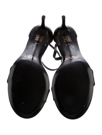 Stuart Weitzman Patent Leather Sandals