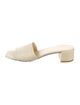 Stuart Weitzman Canvas Slides