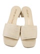 Stuart Weitzman Canvas Slides