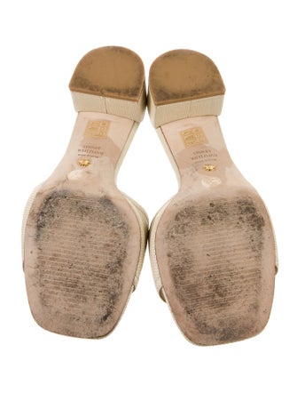 Stuart Weitzman Canvas Slides