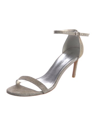 Stuart Weitzman Glitter Sandals