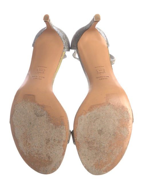 Stuart Weitzman Glitter Sandals