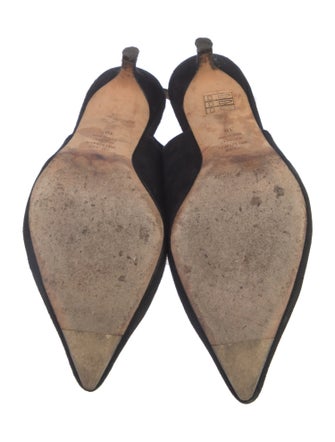 Stuart Weitzman Suede Slingback Pumps